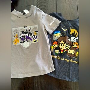 Disney Kids Graphic T-Shirts - Gray and Dark Gray